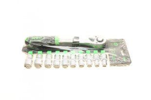 Набір торцевих головок 12-граней з тріскачкою 1/2" 10 од. JBM 54029 фото