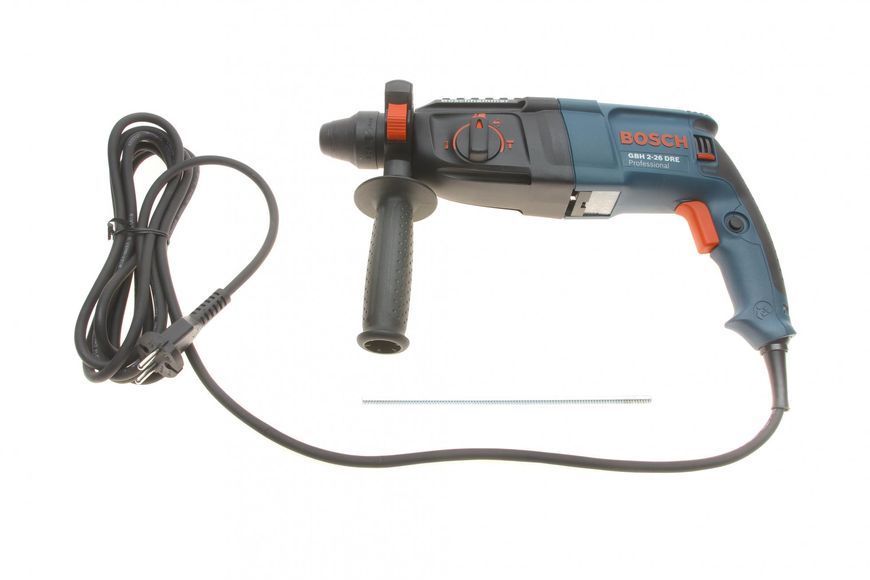 Перфоратор електричний GBH 2-26 DRE Professional (800W) 4000уд/хв/900об/хв/2.7Дж (SDS plus) BOSCH 0611253708 фото