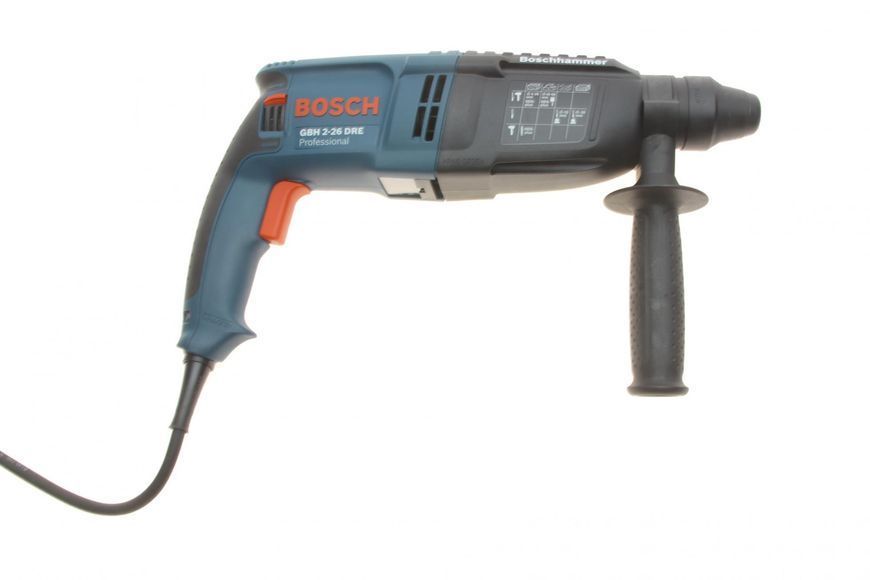Перфоратор електричний GBH 2-26 DRE Professional (800W) 4000уд/хв/900об/хв/2.7Дж (SDS plus) BOSCH 0611253708 фото