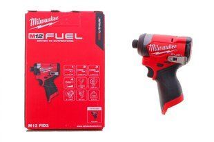 Дриль-шуруповерт акумуляторний 1/4&Prime; M12 FDD2-0 (170 Nm/12V) 0&ndash;3600 об/хв MILWAUKEE 4933479876 фото