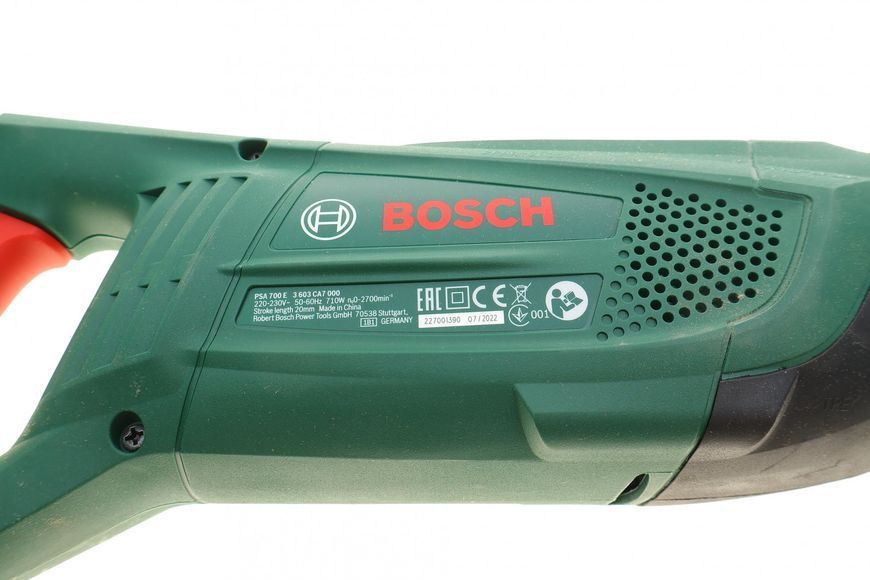 Пила шабельна електрична PSA 700 E (710W) BOSCH 06033A7020 фото