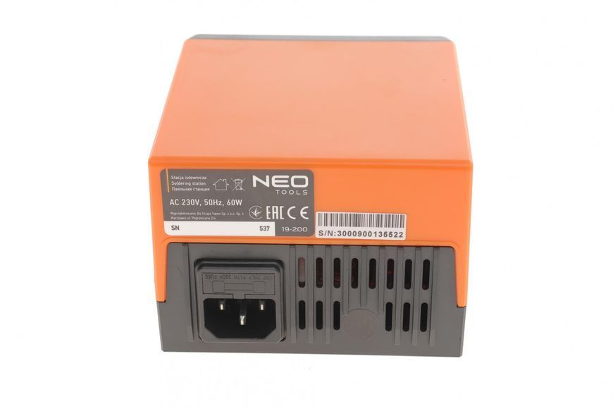Паяльна станція SL1 (60W) 180-480&deg;C NEO TOOLS 19-200 фото