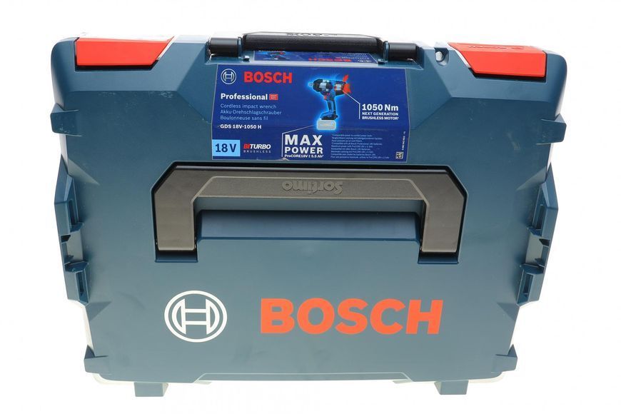 Гайкокрут акумуляторний 3/4" 1050 Нм 18В 8Ah (2 АКБ і заряд. пристрій) BOSCH 06019J8502 фото