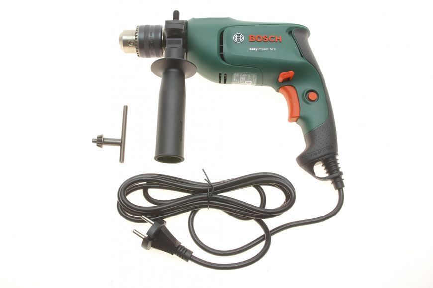 Дриль ударний EasyImpact 570 (570 Вт 3000 об/хв BOSCH 0603133220 фото