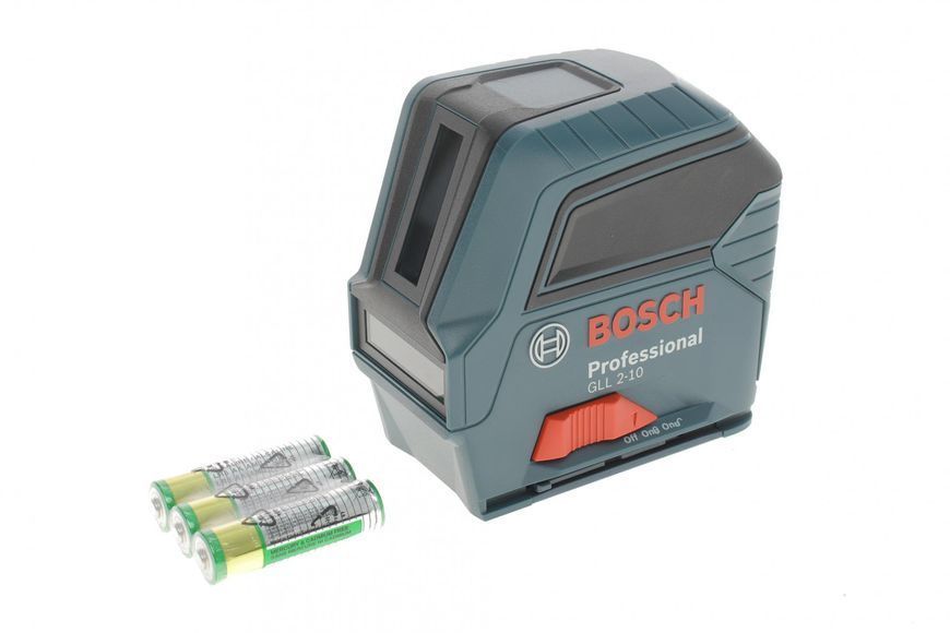 Лазерний нівелір GLL 2-10, 10 метрів, IP 54 BOSCH  0601063L00 фото
